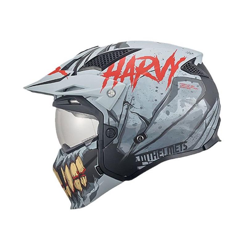 Motorcycle Modular Mt Helmet Spain Streetfighter Single Visor Quick-Release