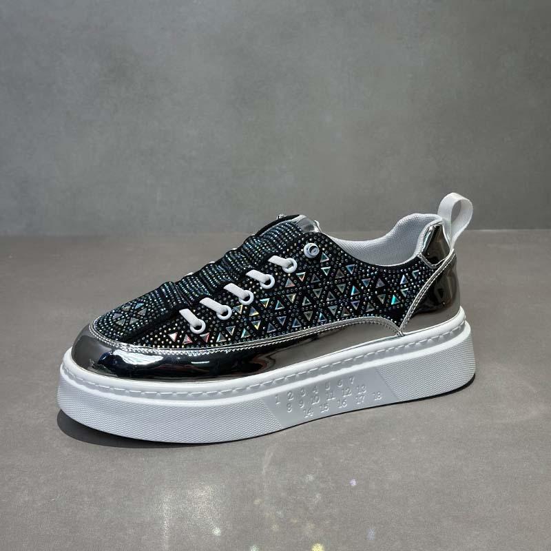 Hot Diamond Board Shoes New Comfortable Breathable Cloth Surface Soft Sole Casual Dl