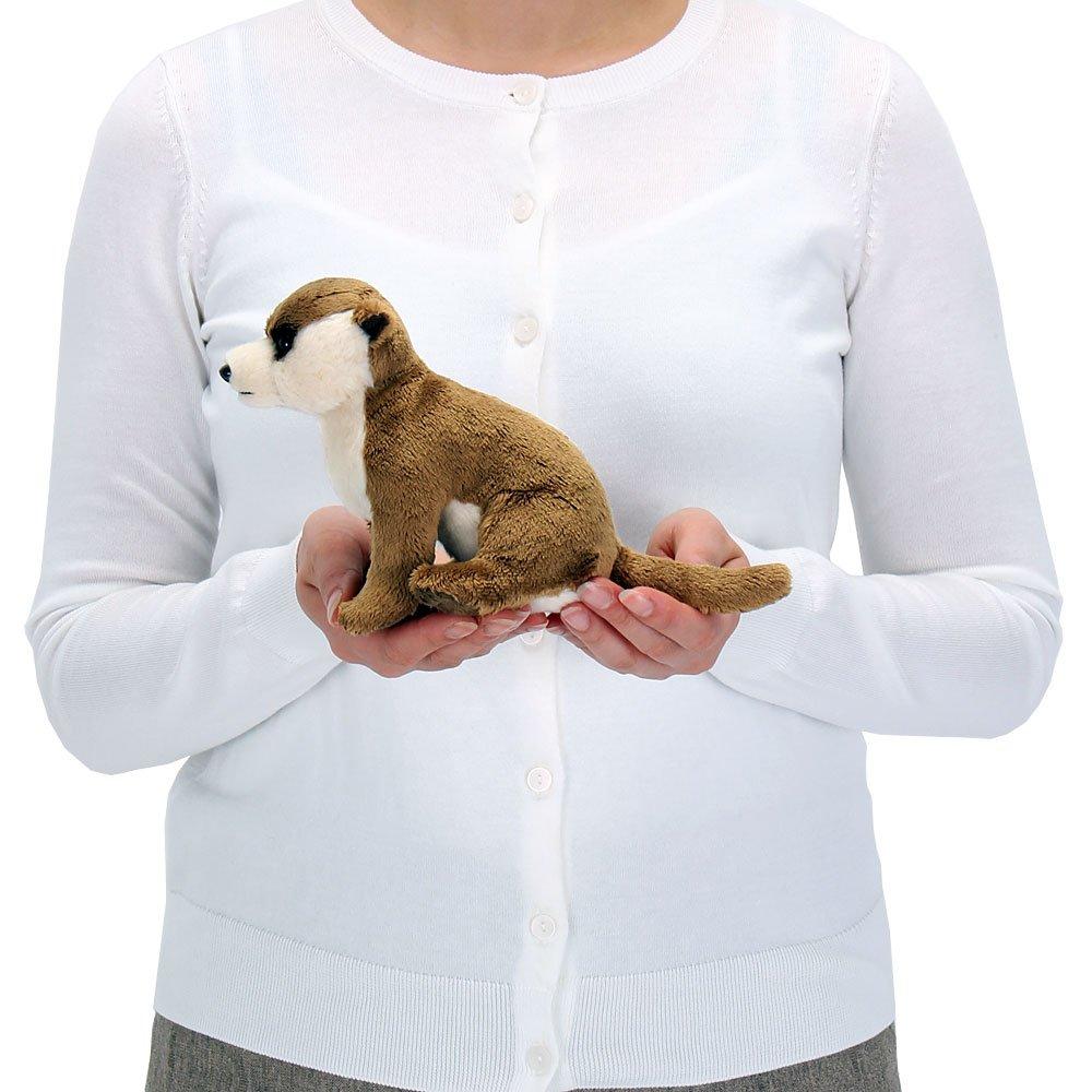 Calorata Meerkat Plush Toy (Sitting Series/Soft Touch) Realistic Animal Toy Doll Gift Present Birthday (Twice Tested) / Christmas Present