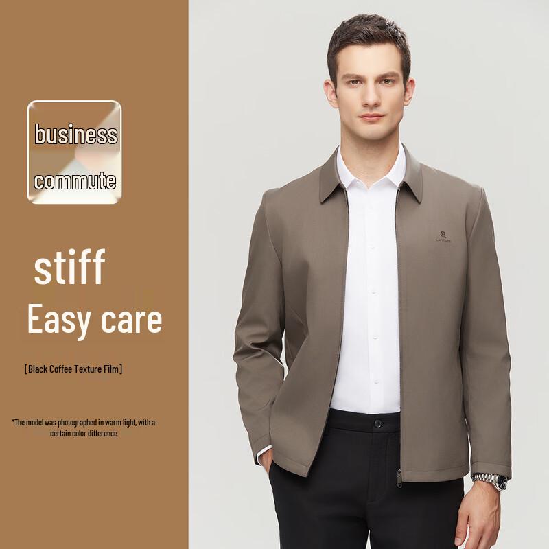 MONTAGUT Men's Business Casual Lapel Jacket