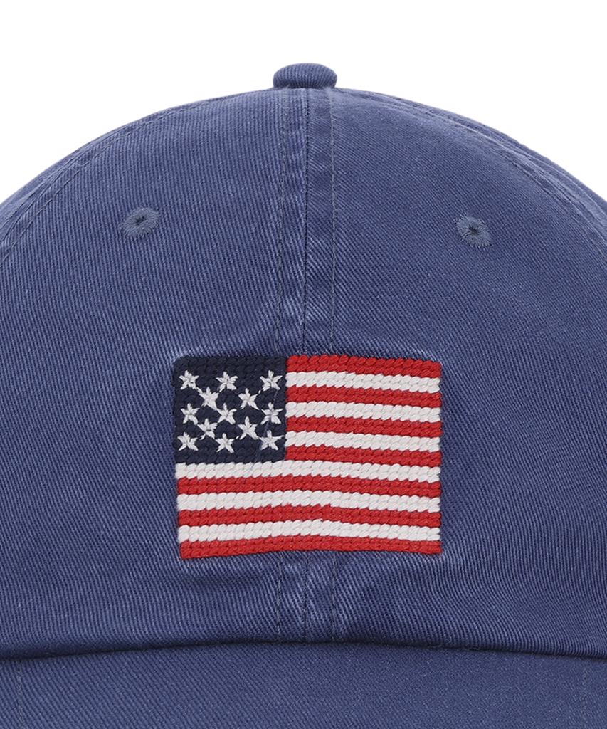 POLO RALPH LAUREN Flag Embroider Twill Ball Cap - Navy