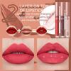 18 Color Waterproof Lip Gloss Nude Apricot Matte Liquid Lipstick Transparent Lip Oil Sexy Rose Red Velvet Matte Lipstick Make Up