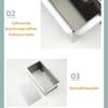 Commercial Grade 1KG Stainless Steels Meat Molder For Burgers Bacons Patties Kitchen Tool Includes Cheesecloth