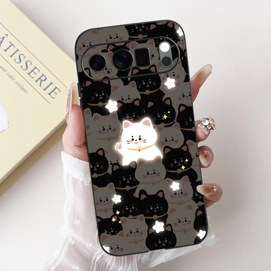 For Google Pixel 10 Case Pixel 10 Pro Cover Cute Rabbit Panda Cat Soft Silicone Matte Phone Cases For Google Pixel10 Pro XL Etui