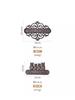 Welcome Doorplate Retro Cast Iron Shop Courtyard Garden Crafts Hanging Decorations Home Furnishings Wall Decorative Plaques