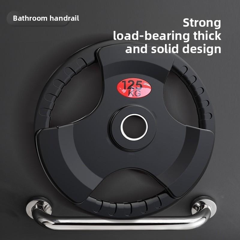 Stainless Steel Toilet Support Bar For Seniors And Disabled Non Slip Bathroom Safety Handle
