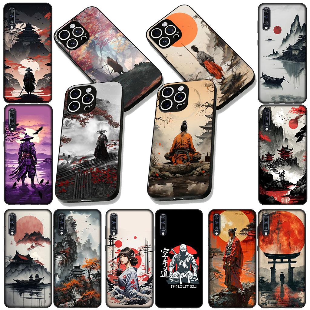 Cover for Motorola Moto G86 G14 G35 G34 G45 G55 G64 G75 G85 G24 G15 G54 G57 Power Case Bushido Japan The Samurai Ninja Chinese