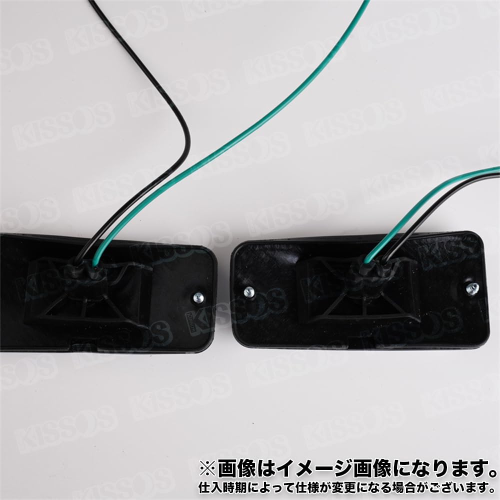 Clear side markers for Suzuki Jimny JA11 and amber turn signal lamp lenses and right (12, 22, 71) (left set)