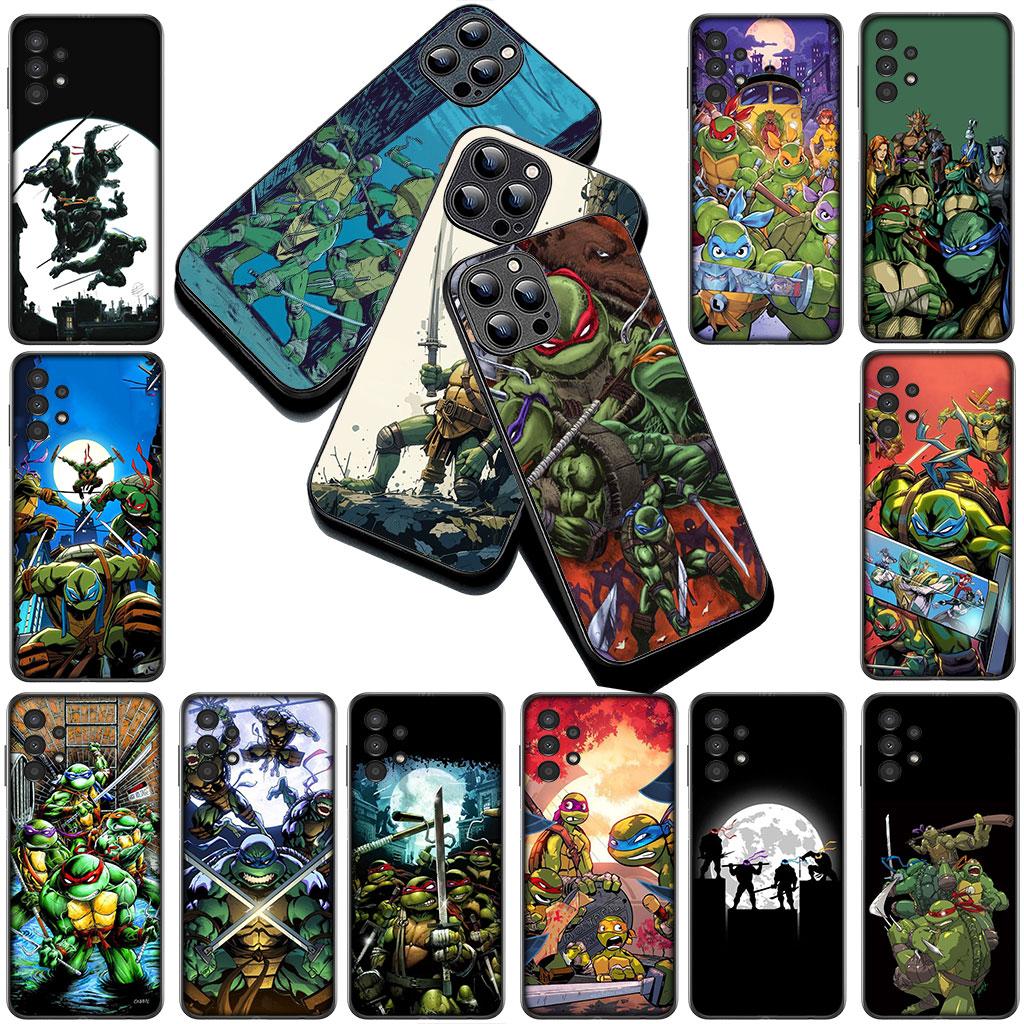 Phone Cover for Motorola Moto G86 G57 E14 E15 G14 G34 G35 G84 G24 A54 G15 Power E22 Soft Case Ninjas Anime T-Turtles Cartoon