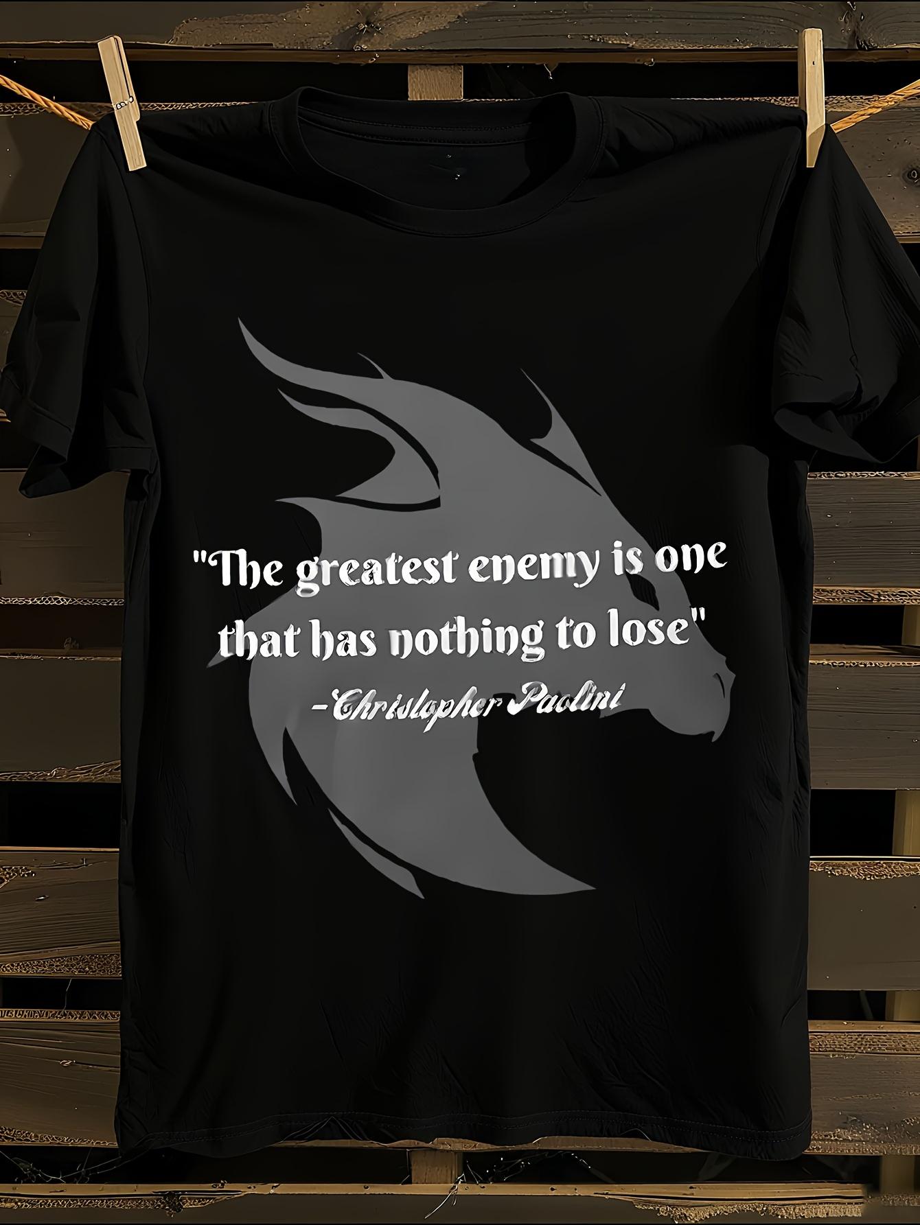 Inheritance Cycle Inspiring Quote Tshirt S