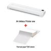 A4 Portable Inkless Thermal Printer for Home and Test Papers