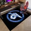 Football Club Emblem Printed Area Rug for Office, Chair Rug, Decorative Carpet Floor Mat, Large Size Fan gifts Christmas gifts