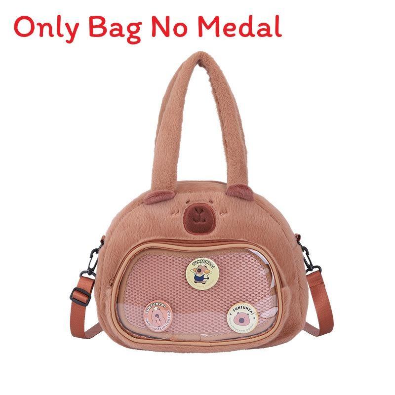 

Очаровательная плюшевая капибара, одноплечная сумка кроссбоди, сумочка, милый подарок для детей