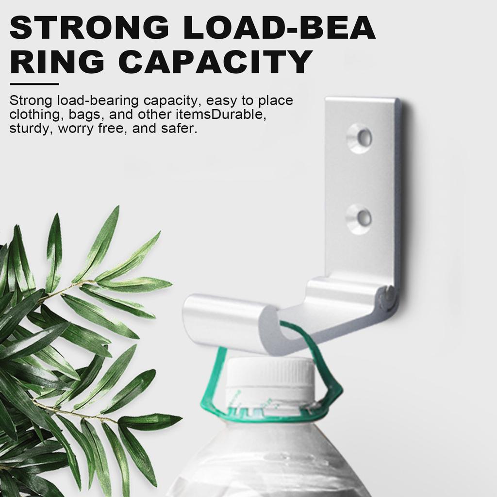 Aluminum Alloy Foldable Clothes Hook Wall Mounted