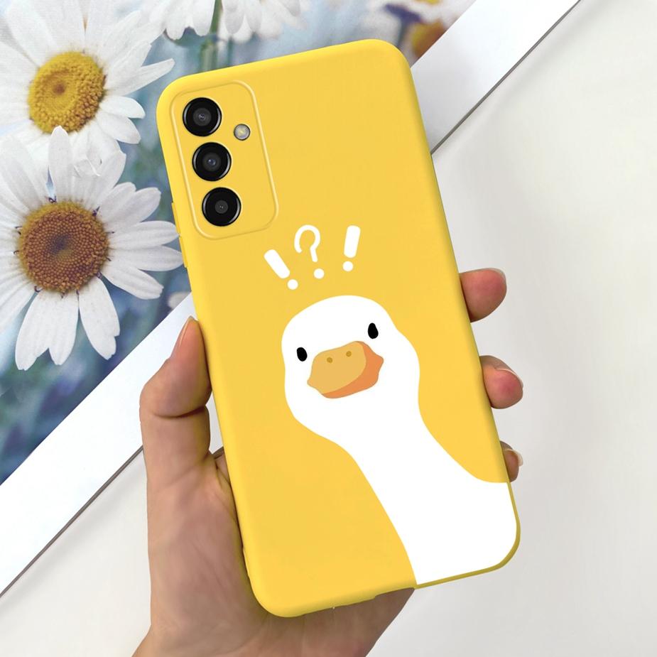 For Samsung Galaxy M13 4G Case SM-M135F New Fashion Cartoon Cover  Soft Silicone Phone Case For Samsung M13 M 23 Galaxy M23 Bags
