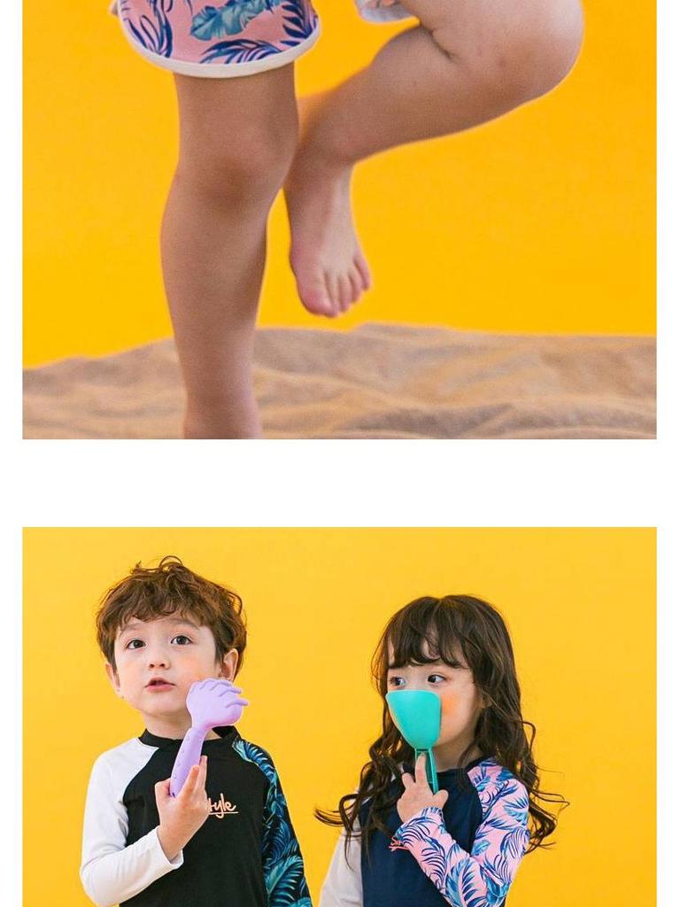 Kids' Three-Piece Sun-Protective Swimsuit: Long Sleeve, Long Pants, Quick-Dry, Warm Swimwear for Boys and Girls