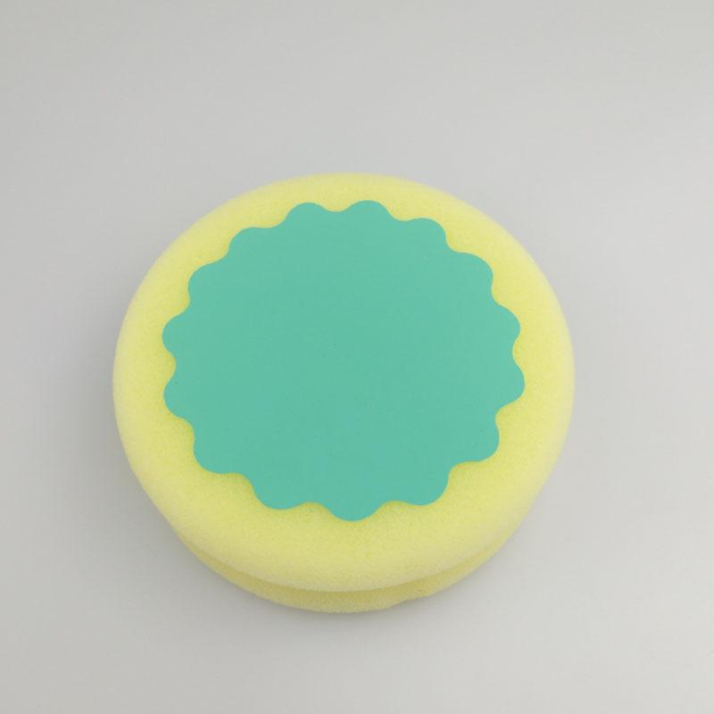 Droplet Shaped Hair Removal Sponge Pad Heart-shaped Beauty Sponge Hair Removal Circular Hair Removal Sponge