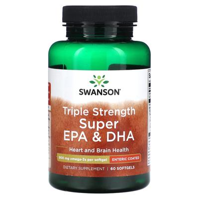Triple Strength Super EPA and DHA, 900 Mg, 60 Softgels