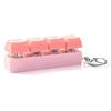 Click Sound Fidget Keyboard Toy 4 Keys Clicker Keychain Relaxing Keycap Keychain  Kids