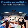 5 Colors Study Reading USB Eye-Caring Laptop Desk Lamp LED Monitor Light Bar RGB Stepless Dimming Curve Screen Hanging Light