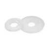 White Insulating Nylon Plastic Washer - Flat, Black, Oversized, Thickened - MM2, M2.5, M3, M24
