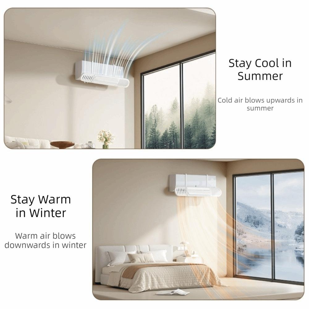 Adjustable Air Conditioning Guide Cover Hanging Wind Direction Baffle Wind Guide Cover  Office