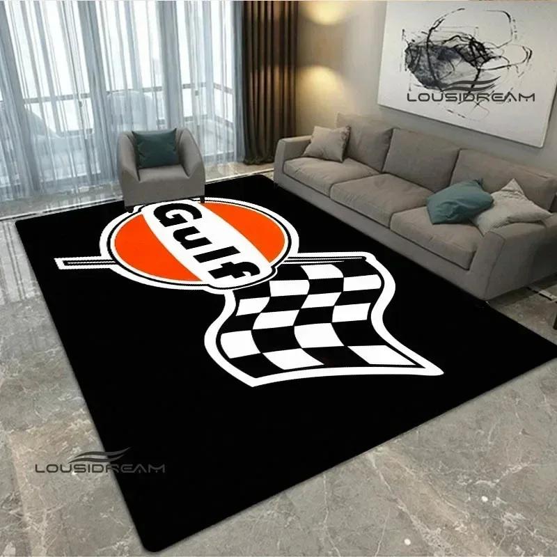 3D G-GulfS Motorcycle Printed Carpet Outdoor Rug Area Rug Non-slip Carpet Bedroom Decor Carpet for Living Room Birthday Gift