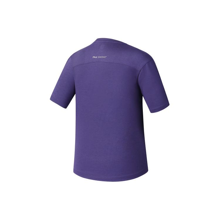 New FILA T Shirt Women's Dark Purple A11W517111F-DP
