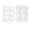 Heat-Resistant 3D Flower Mousse Cake Mold 6 Cavity Baking Cake Molds Pudding Mould  Pastry Making
