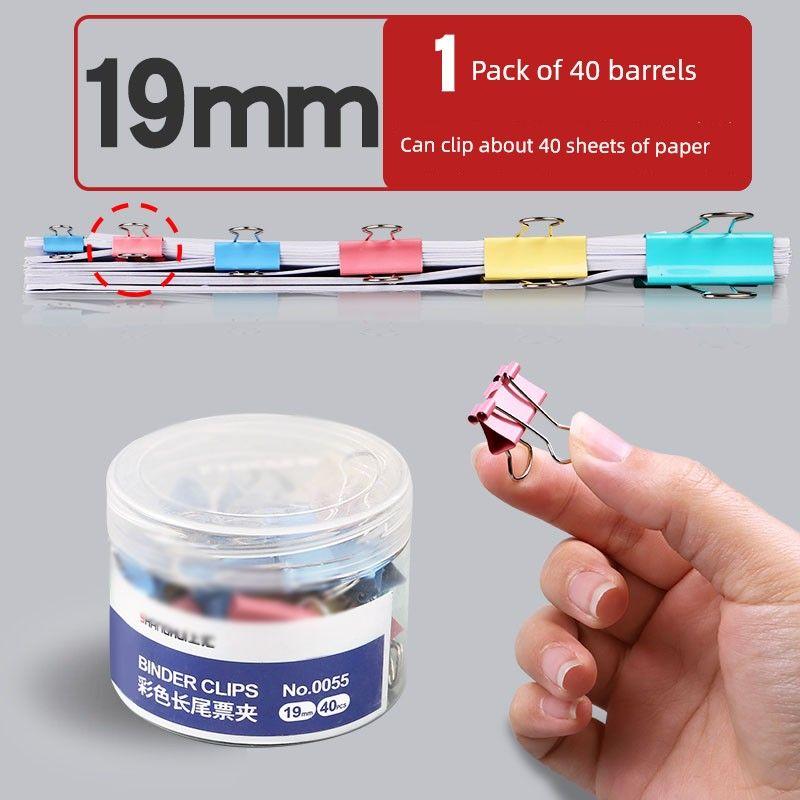 Clip Office Supplies Binder Clip Fishtail Clamp Butterfly Clip Holder Binder Clip Stationery Ticket Holder Medium Large Folder Bill Clip Reverse Clip