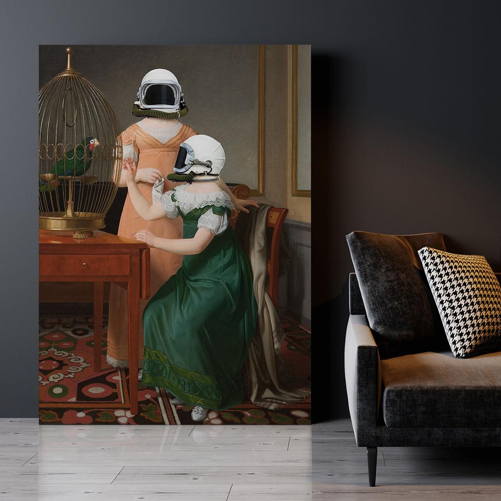 Canvas Painting Cosmos Pop Art