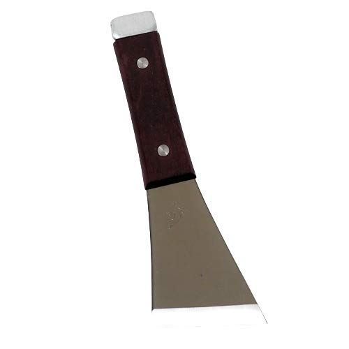Hakeichi Y-Shaped Leather Skimmer with Hammer, Stainless Steel, 65mm, 1 Piece