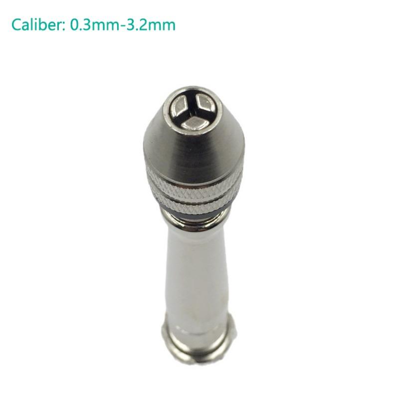 Aluminum Alloy Rotary Pin Vise Screwdriver Hand Drill Chuck Watch Repair Tool Watchmaker Jewelry Punching Hand Tools