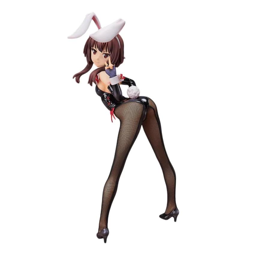 43CM KonoSuba B-STYLE God's Blessing on this Wonderful World Kurenai Densetsu Darkness Bunny girl figure Anime Model doll Toys