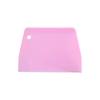 Plastic Trapezoidal Dough and Cake Scraper