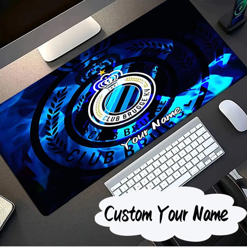Custom Name Mouse Pad Golden Club Atletico Emblem Mouse Pad, Gaming Mouse Pad, Keyboard Pad, Desk Decor for Computer Notebook Fan Birthday Gift