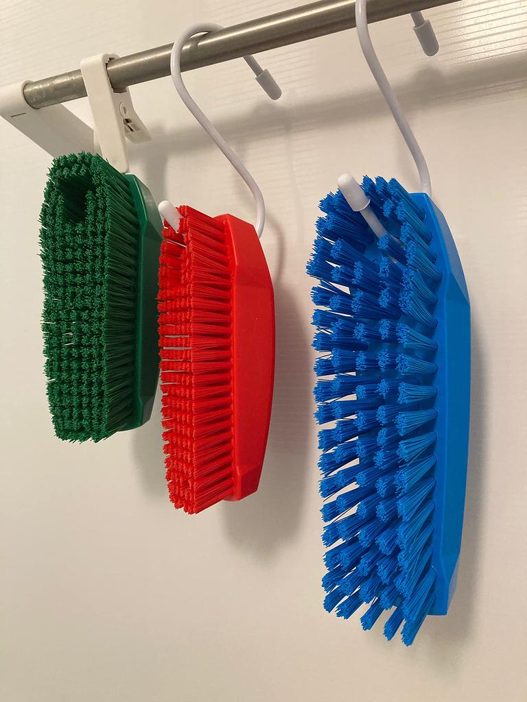 Kyowa Clean Vikan Hand Brush 35886 Scrubber, Yellow, 17cm, (Hard)