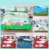 Bedroom Duvet Anime Set Bedding Cover Polyester Decorations Christmas