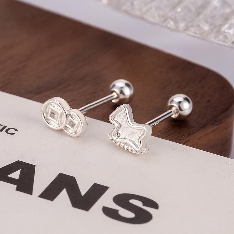 Chic Asymmetrical Earrings: Niche Design, High-End Feel for Women