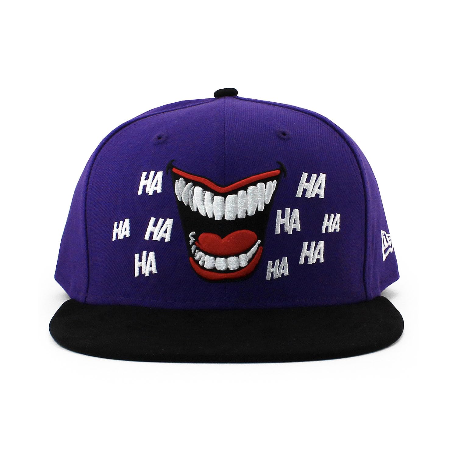 

[New Era] Кепка 59FIFTY DC Comics Джокер СМЕЙСЯ ВГОЛОС КЕПКА С ПОДГОНКОЙ DC COMICS ДЖОКЕР 5950 Шляпа Фиолетовый Американский Комикс Развлечения Р-р 7-58 [Б/У]