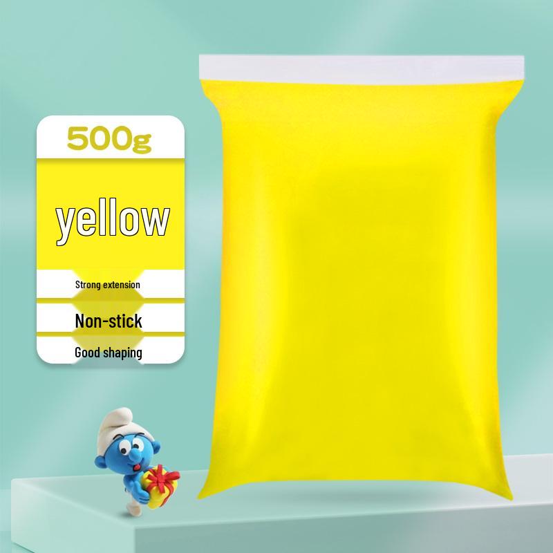 500g Weißer Kinder-Weltraumknete - Leicht, Großpackung für den Kindergarten