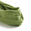 Elastic Crossed Headband Solid Color Knitted Cotton Headband Women'S Hair Accessories Simple Headgear