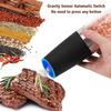 1/2Pcs Gravity Electric Salt and Pepper Grinder Set, Battery Powered Pepper Mill Adjustable Coarseness Salt Shakers Kitchen Gadgets Gifts