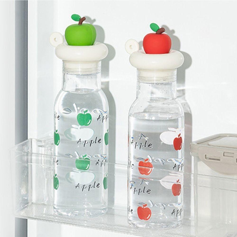 

Cartoon Water Cup Plastic Tea Kettle Drinkware Drinking Water Bottle Student зелений