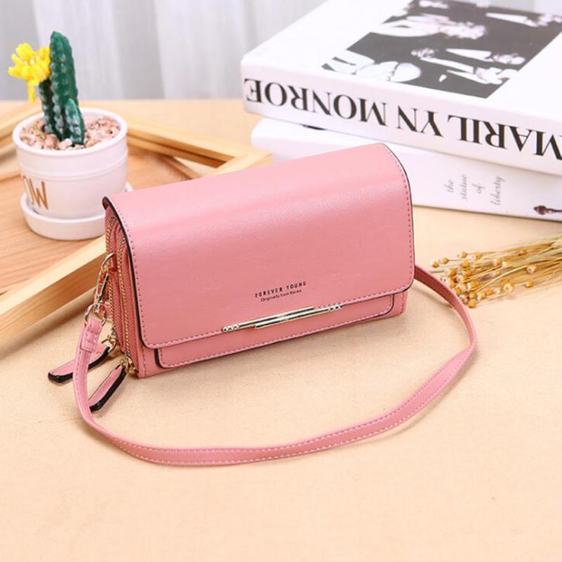 

Women Wallet Brand Cell Phone Wallet Big Card Holders Wallet Handbag Purse Clutch Messenger Shoulder Straps Bag