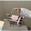 2024 Retro British Plaid Mini Crossbody Dumpling Bag