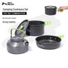 Zestaw naczyń kempingowych Wolfwalker