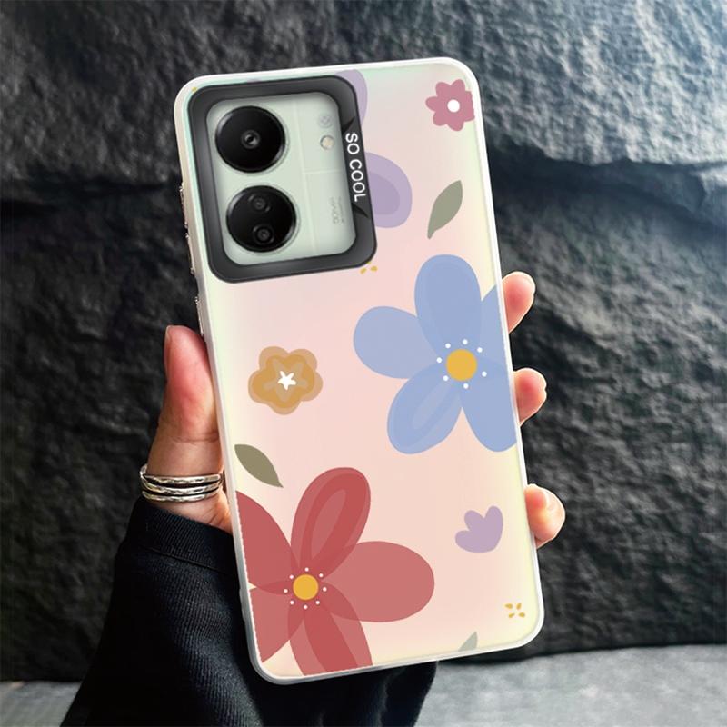 

Чохол для телефону Redmi 13C 4G 5G 12C 10C A1 A2 Plus 9 9A 9i Note 10 11 12 Для Xiaomi 11 Lite NE Poco X3 NFC Pro протиударний бампер Gradient Aurora Cover Redmi 13C 5G