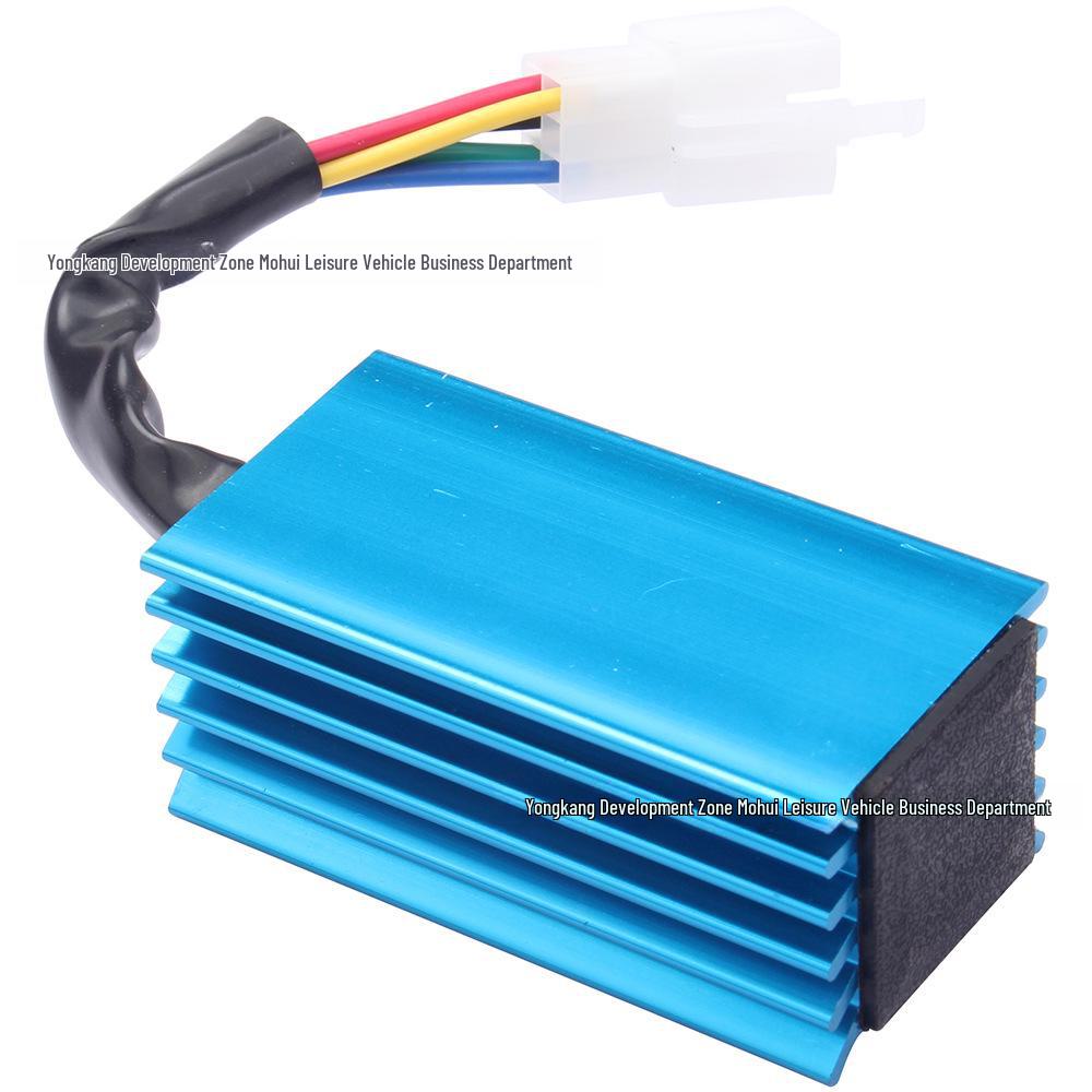 Quad ATV Todoterreno Modificado Azul 50CC-125CC con Bobina CDI de Encendido de Cinco Pines