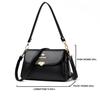 Women Bag Fashi Shoulder Bag Quality PU Leather Elegant Flap Retro Female Messenger Classic Multiple Pockets Crossbody Handbag